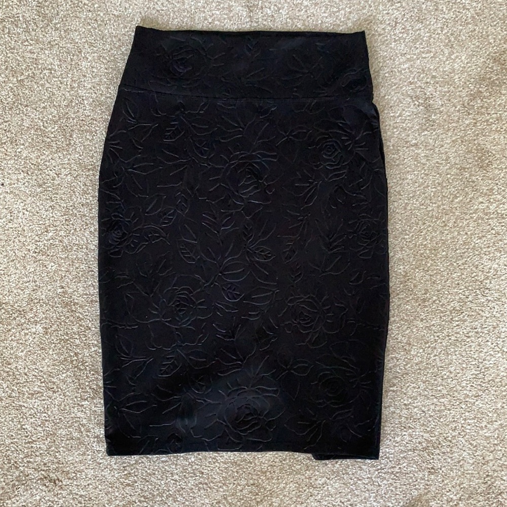 Floral Pencil Skirt